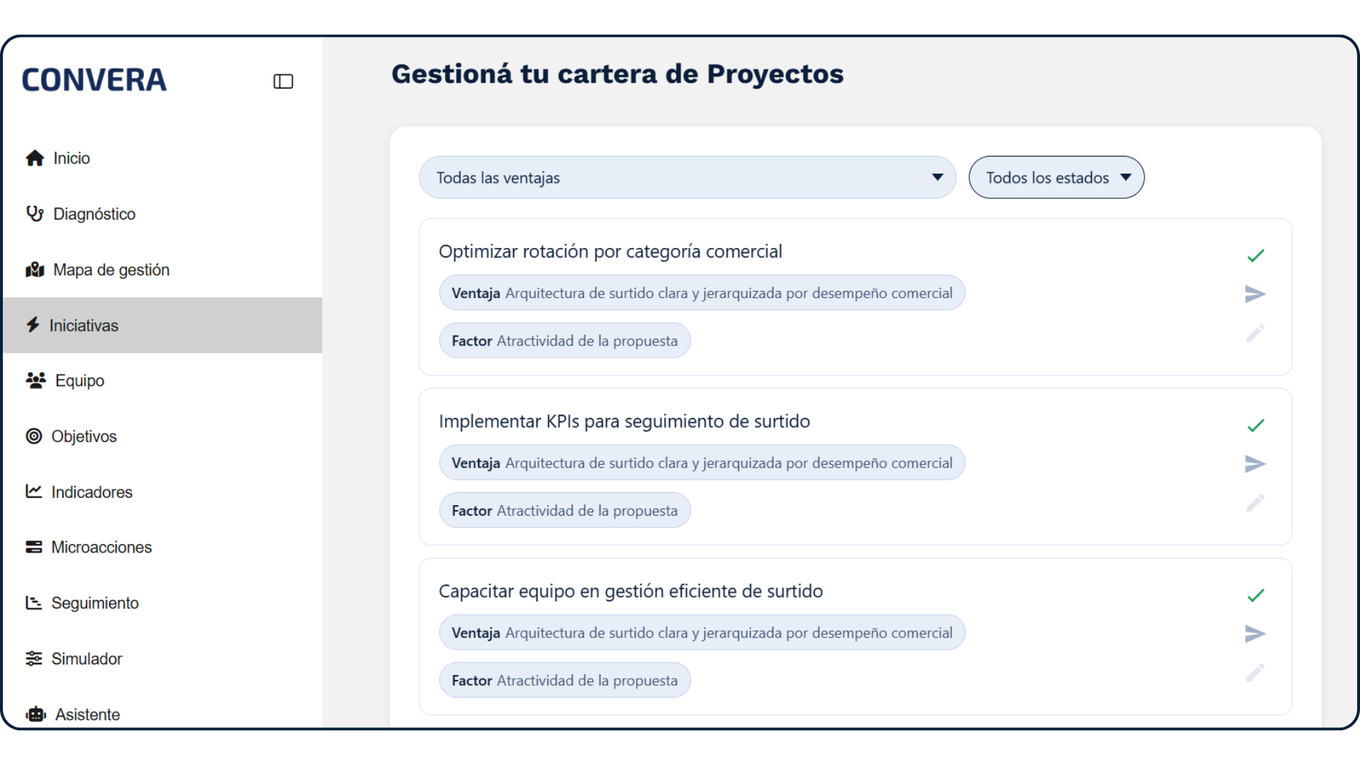 Proyectos sugeridos